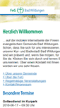 Mobile Screenshot of feg-bad-wildungen.de